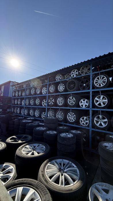 Jante + anvelope SH – stoc mare, prețuri bune