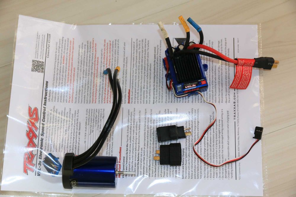 RC контролер/ESC Traxxas Velineon VXL-3S с мотор TRX3351R за 1:10