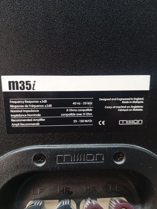 Тонколони MISSION M-35I Graphite Black