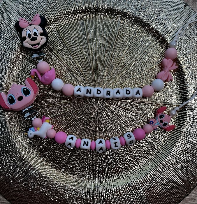 Lantisoare pentru suzeta bebelusului