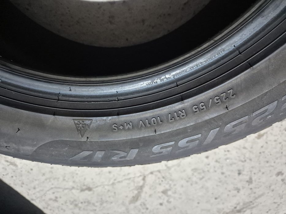Vând cauciucuri 225/55/17 M+S set complet imp Germania  //Pirelli// dot 2023