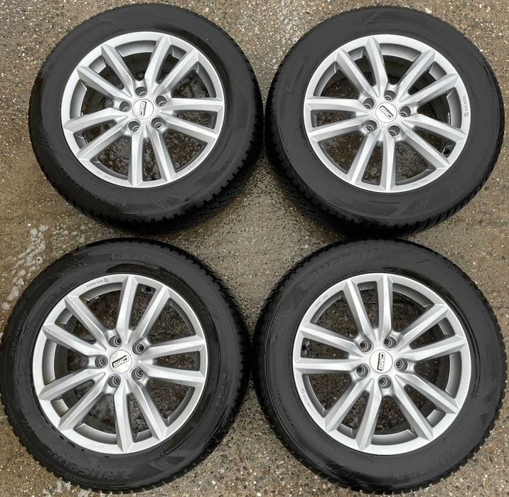 Jante aliaj R17 5x112 Audi Vw Skoda Seat anvelope de iarna 215 60 R17