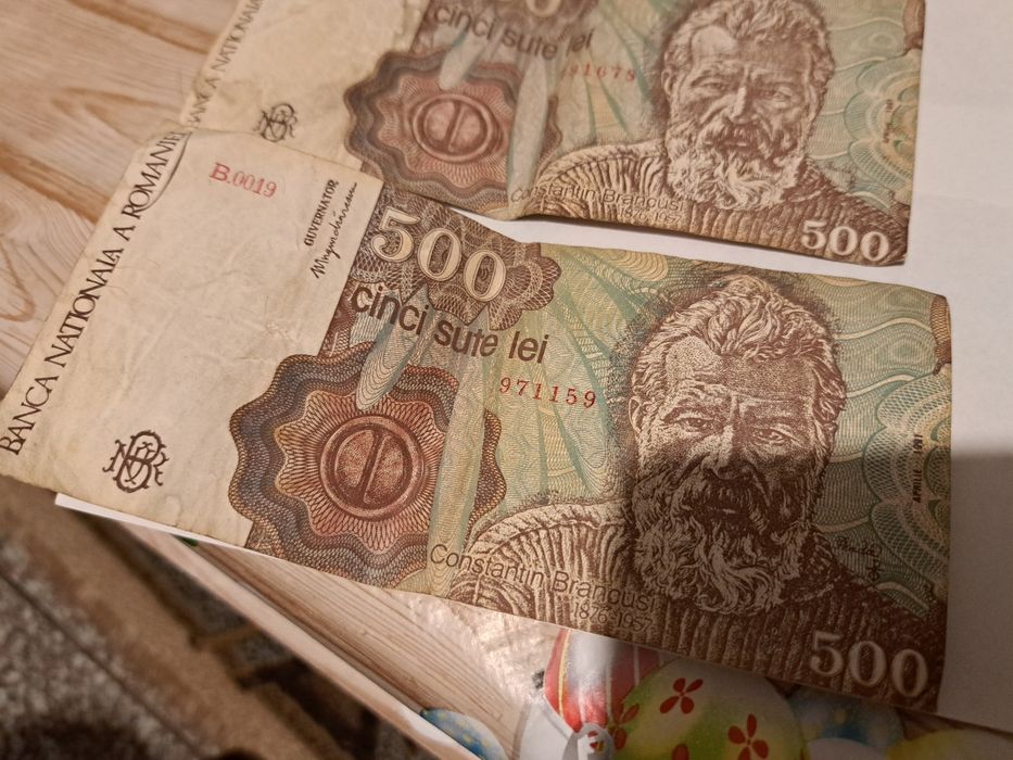 Bancnote Romanesti 500 de le 1991