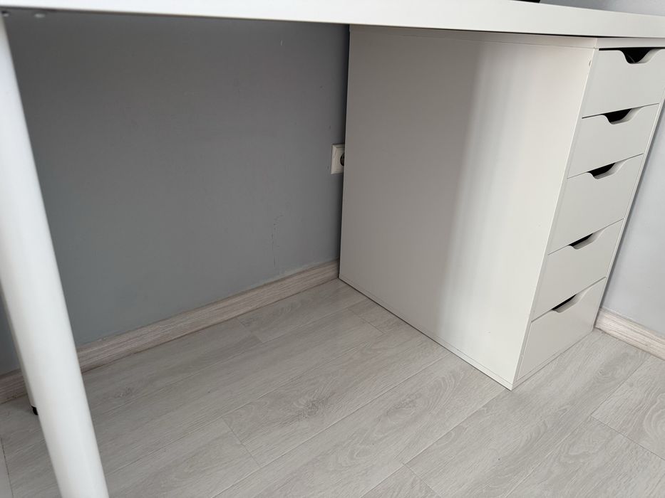 Стол рабочий ikea белый