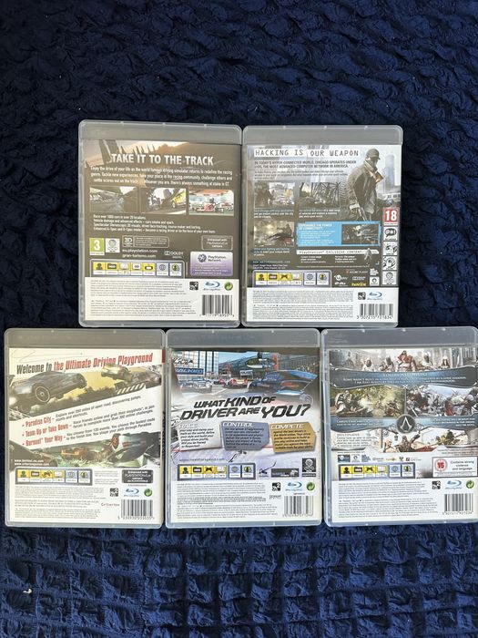 Lot 5 jocuri pentru PS3