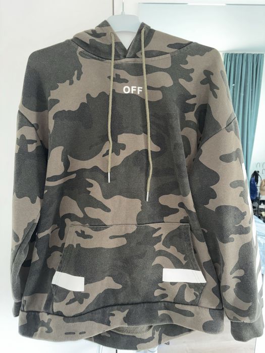 Hanorac off white camo green