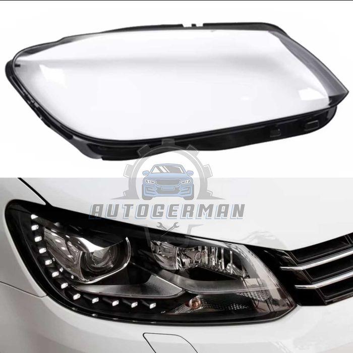 Капаци фарове Volkswagen VW Touran (12) стъкло фар крушки Фолксваген Тоуран xenon