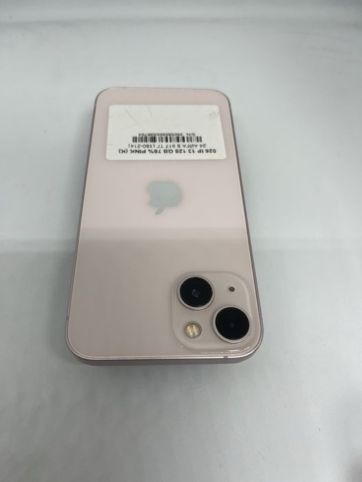 13 128 gb 78% pink