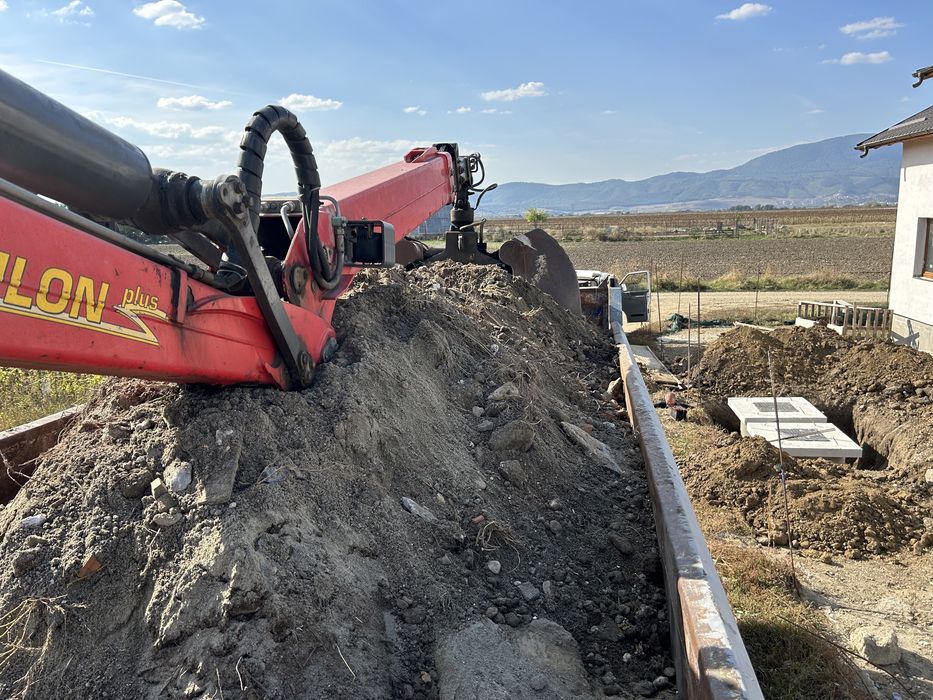 Moloz-Betoane-Resturi demolari Autoincarcare Macara graifer 3-14mc