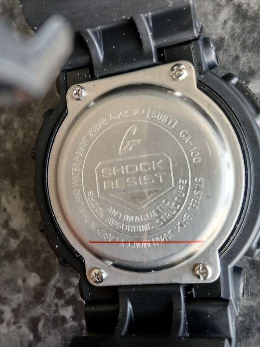Нов часовник Casio GSHOCK GA-100