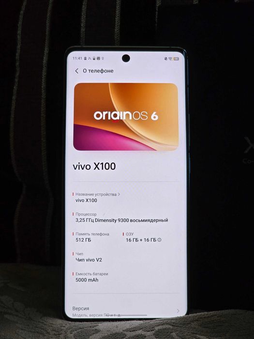 Флагман Vivo x100 16/512