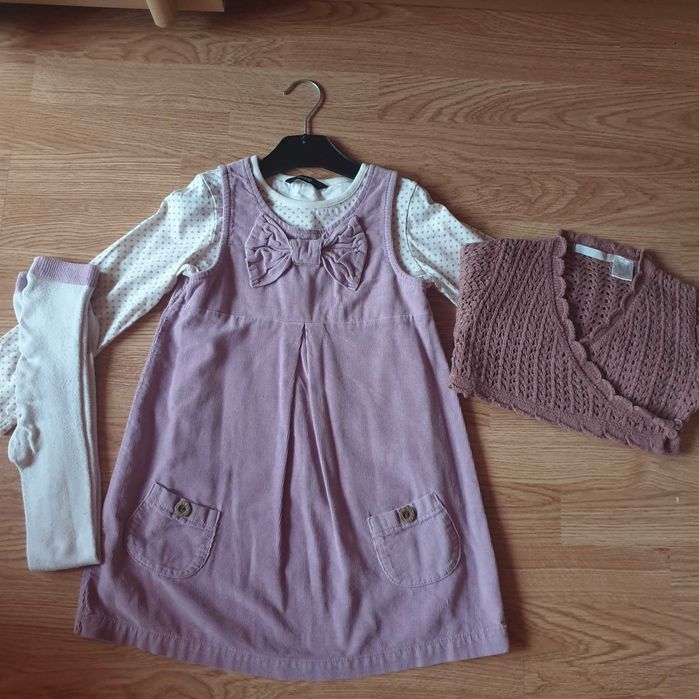 Сет сукман и блузка George с чорапогащник и болеро