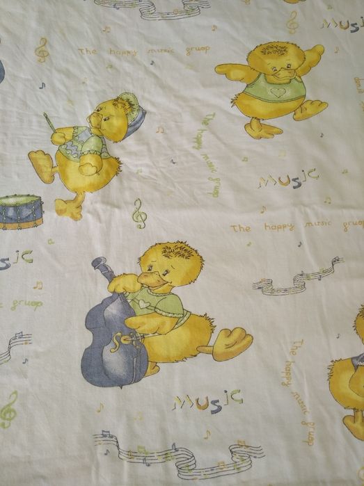 Бебешки комплект за кошара и възглавница