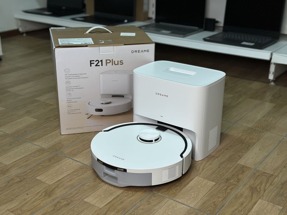 НОВЫЙ Робот пылесос Dreame F21 Plus, Рассрочка, Апорт Маркет