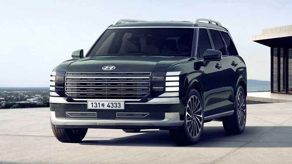 Фара капот крыло бампер радиатор решетка зеркало Hyundai Palisade 2025
