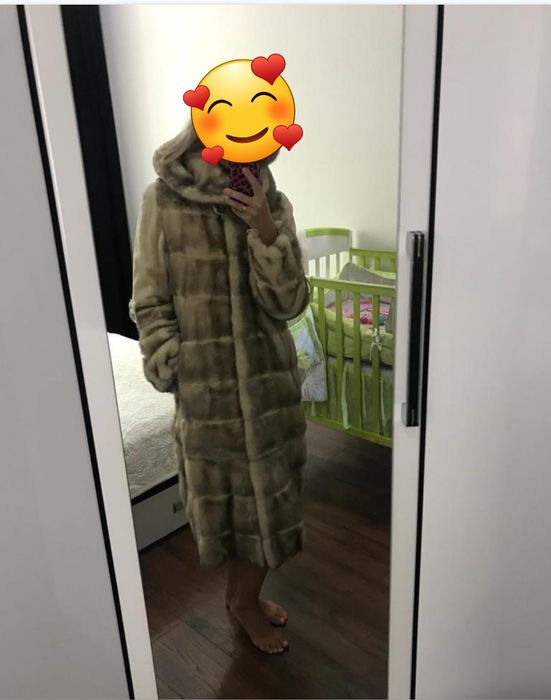 Шуба - транчформер, норка