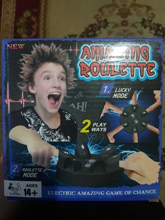 Игрушка Шок-Рулетка//Игрушки Новые! Игрушка Которая Бьёт Током!