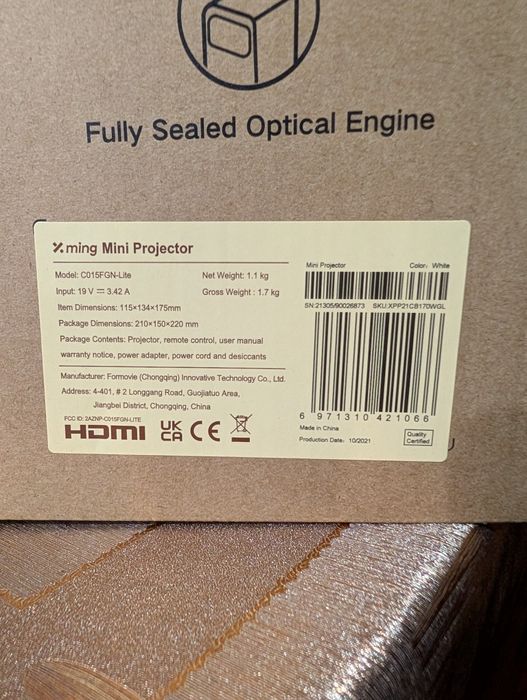 Led Проектор  за домашно кино Xming