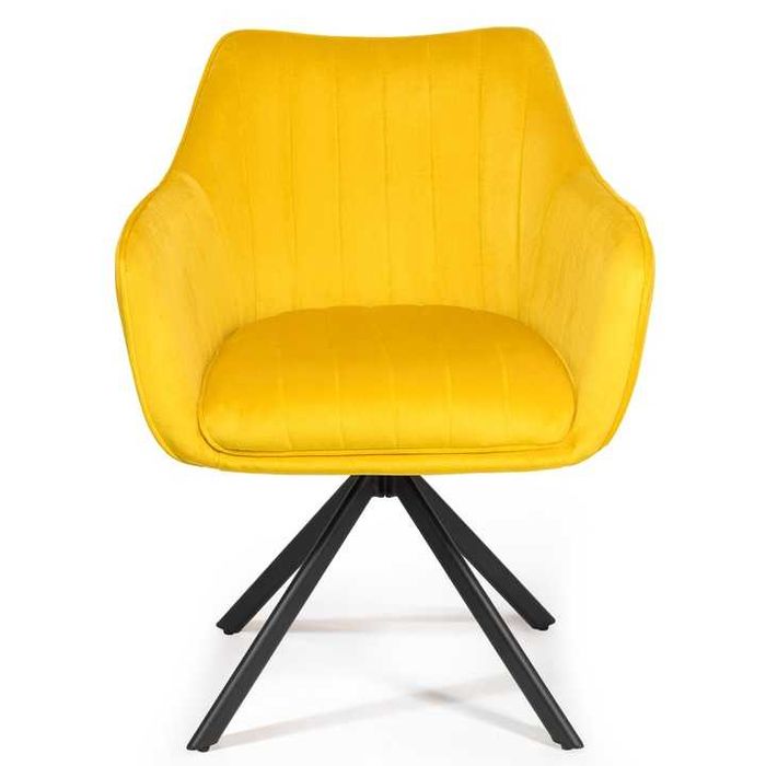 Scaun tip Fotoliu Dining/Bucatarie Dr.Home Sydney - Galben