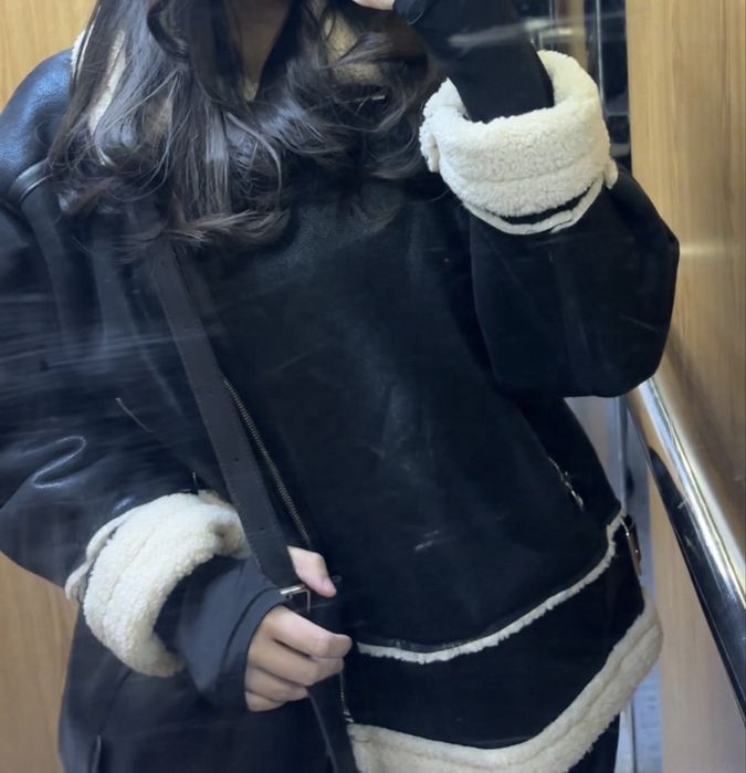 Дубленка на весну/зиму