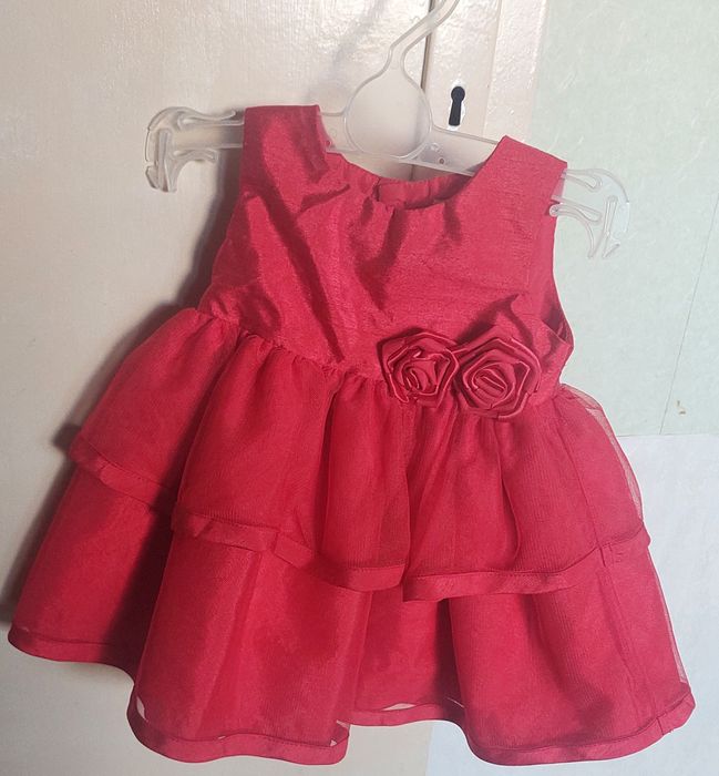 Красива коледна рокля Carter's 3м.