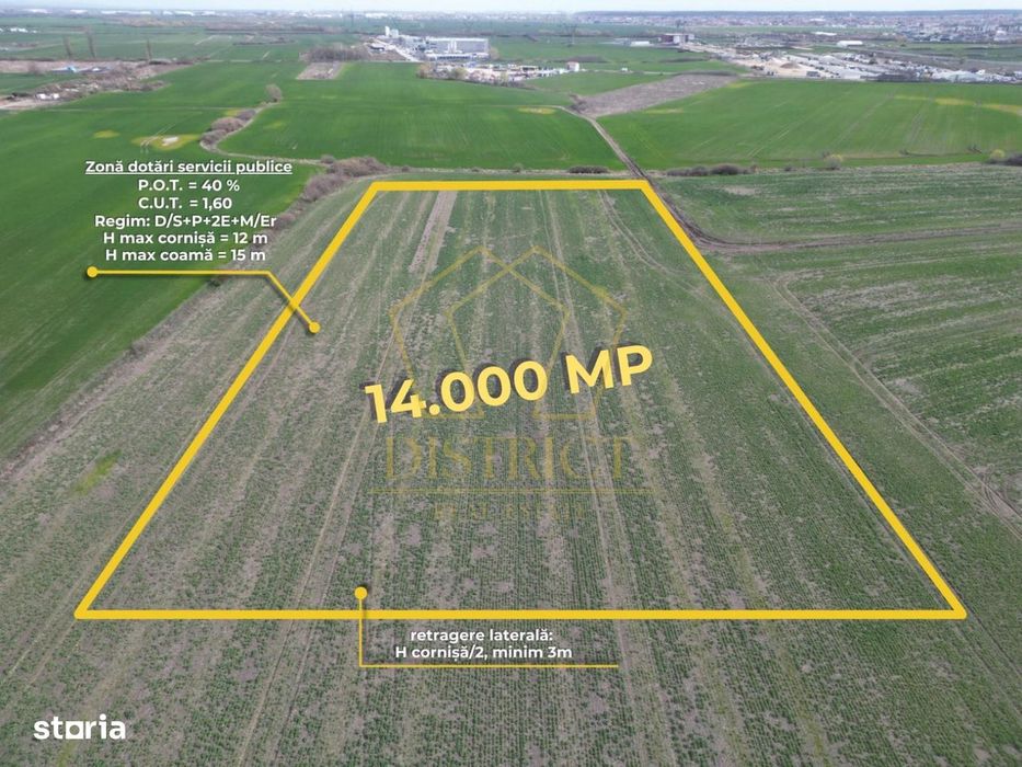 Teren industrial de vânzare Covaci | 14.000 mp | Viitoare centura Cova