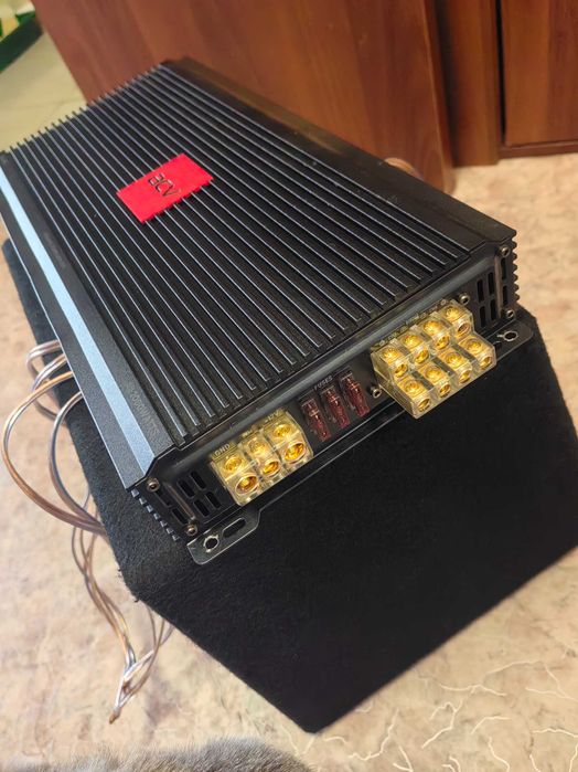 Сабвуфер и усилитель 4-ех канальный