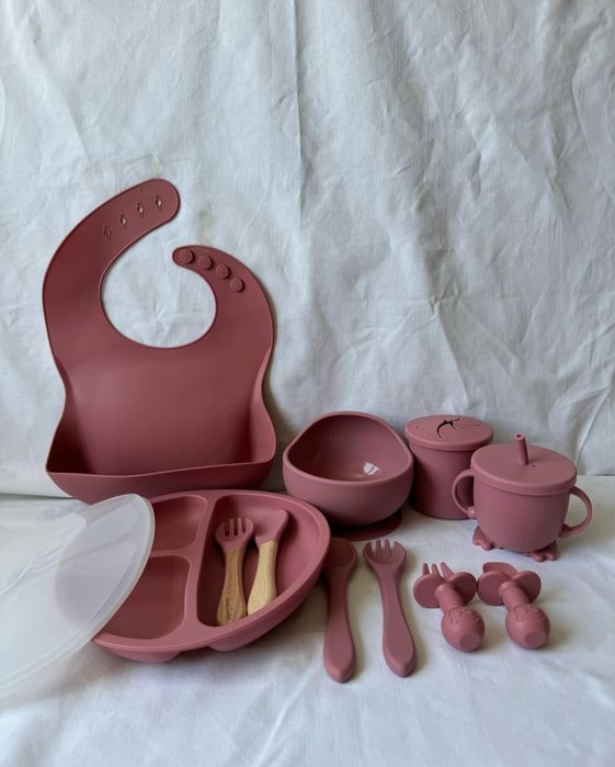 Детская селиконовая посуда