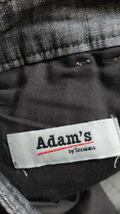 Pantaloni de barbati din material asemanator cu materialul de blugi