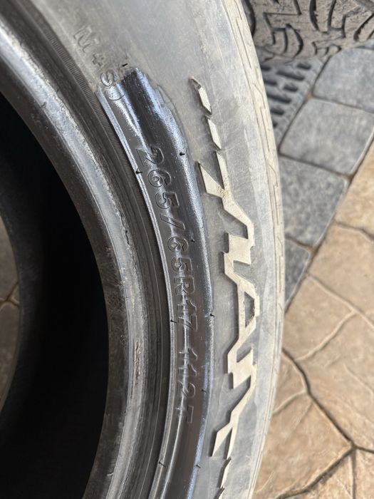 Прдам резину 265/65/17