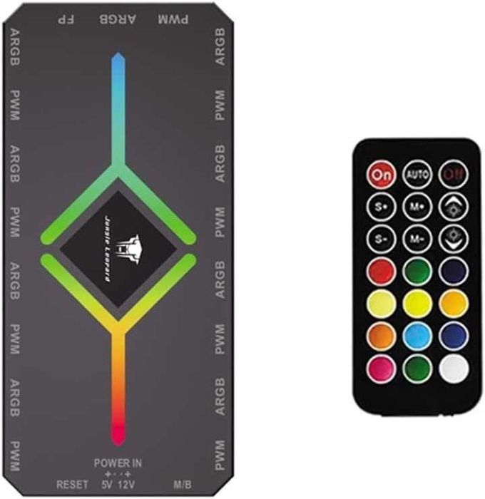 Jungle Leopard ARGB PWM вентилаторен хъб с контролер за 5 V адресируем