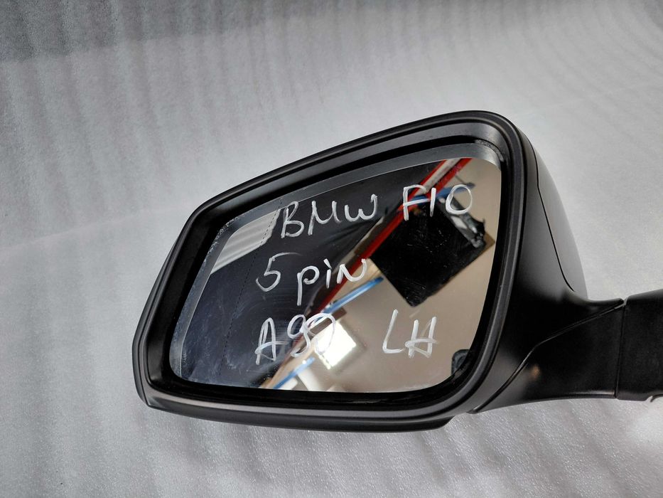 Ляво огледало BMW F10 F11 Facelift 5 Pin - цвят A90