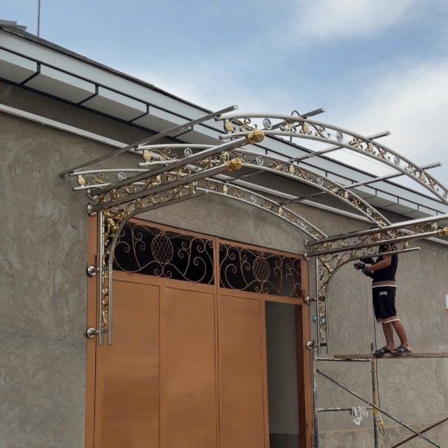 Перила из нержавейка бистро и надйожнаа