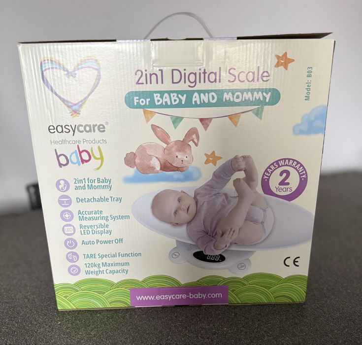 Cantar digital corporat 2 in 1 Easycare baby nou