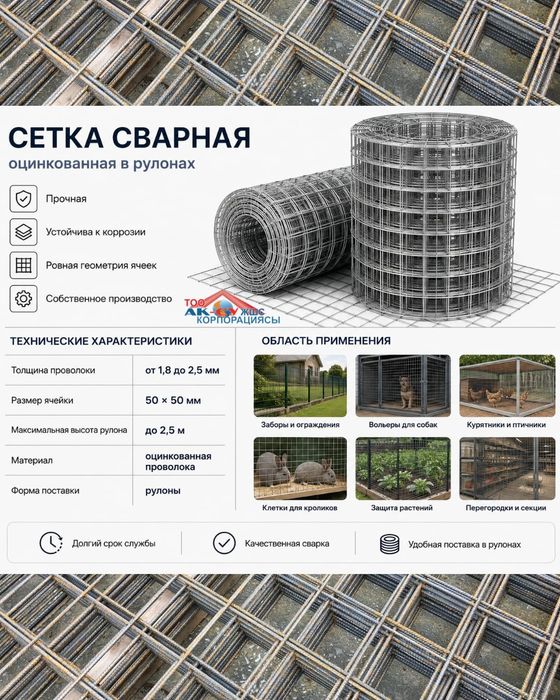 Сетка сварная от производителя