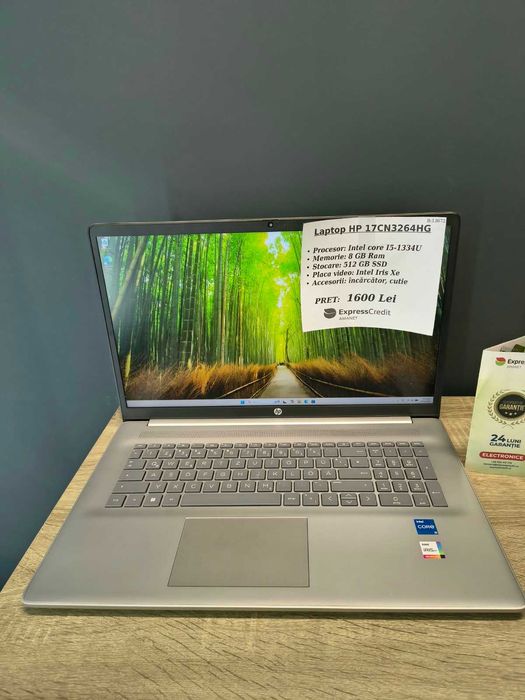 (AG51) Laptop HP 17CN3264HG b13672 - Garantie 2 ani!