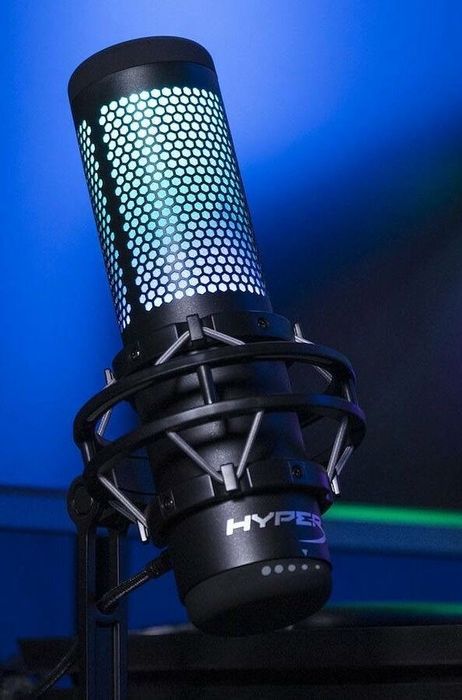 микрофон HyperX QuadCust S black