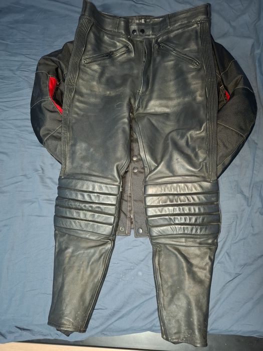 Costum moto SQ material textil