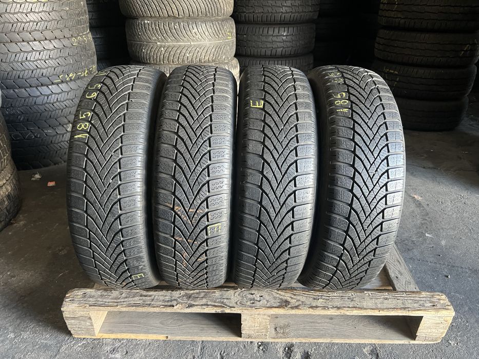 4 anvelope iarna 185/65/15 Falken 6-6.5 mm DOT 2022!