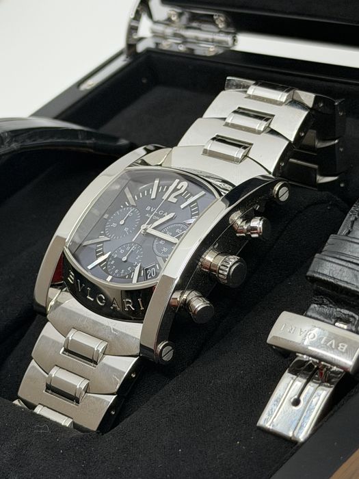 Ceas Bvlgari Assioma 24687 certificat de garantie cod unic4582