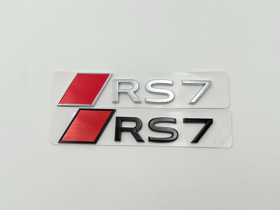 Emblema AUDI RS7 spate crom NOU