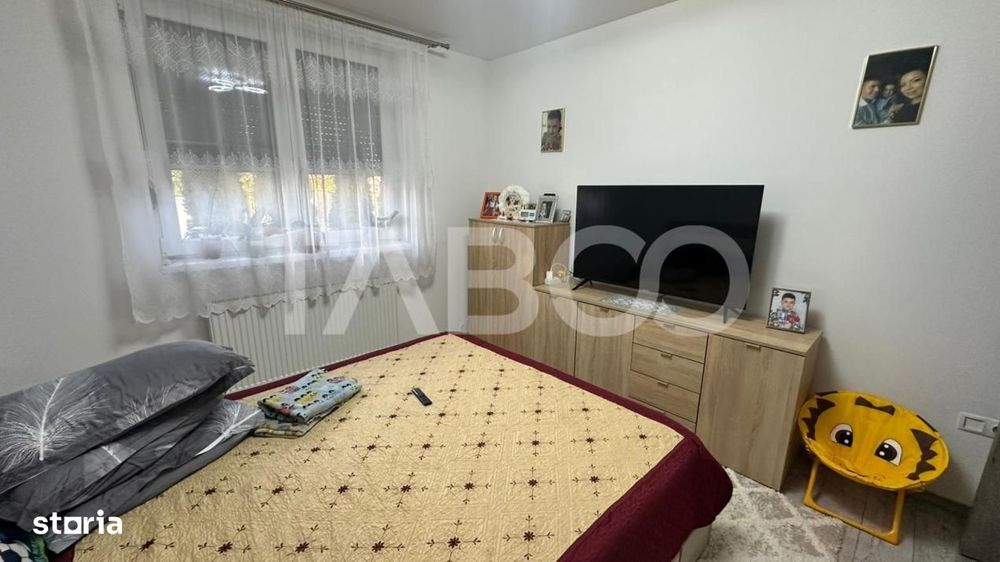 Apartament 3 camere de vanzare mobilat utilat Selimbar Sibiu