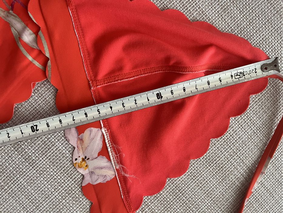 Бански 3бр. в коралов цвят С/М размер, HM/Avangard/Tommy Hilfiger