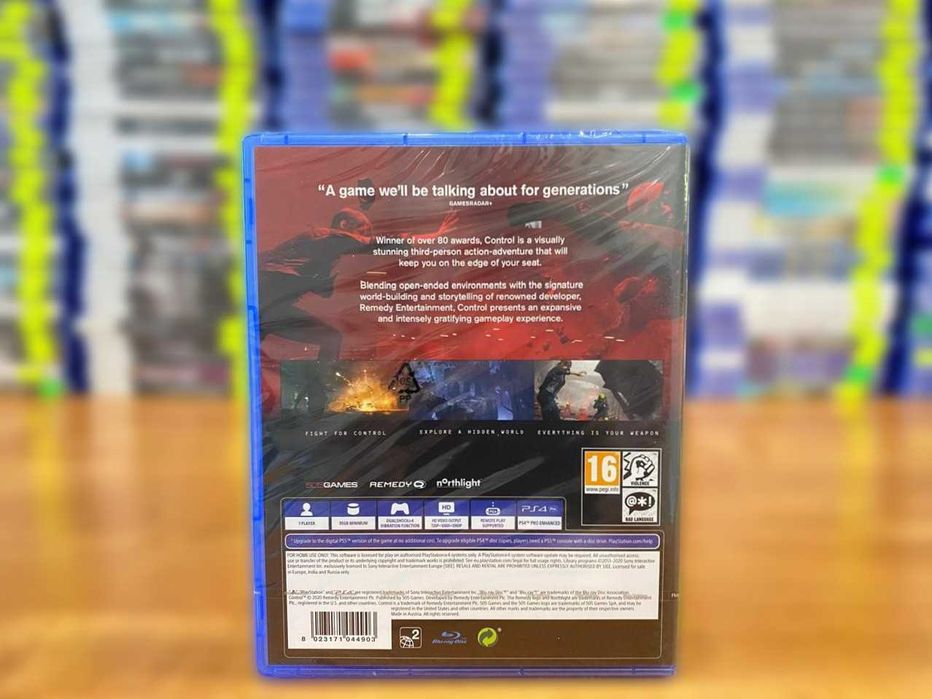 НОВЫЙ Диск Control Ultimate Edition PS4/PS5 Большой Выбор Игр
