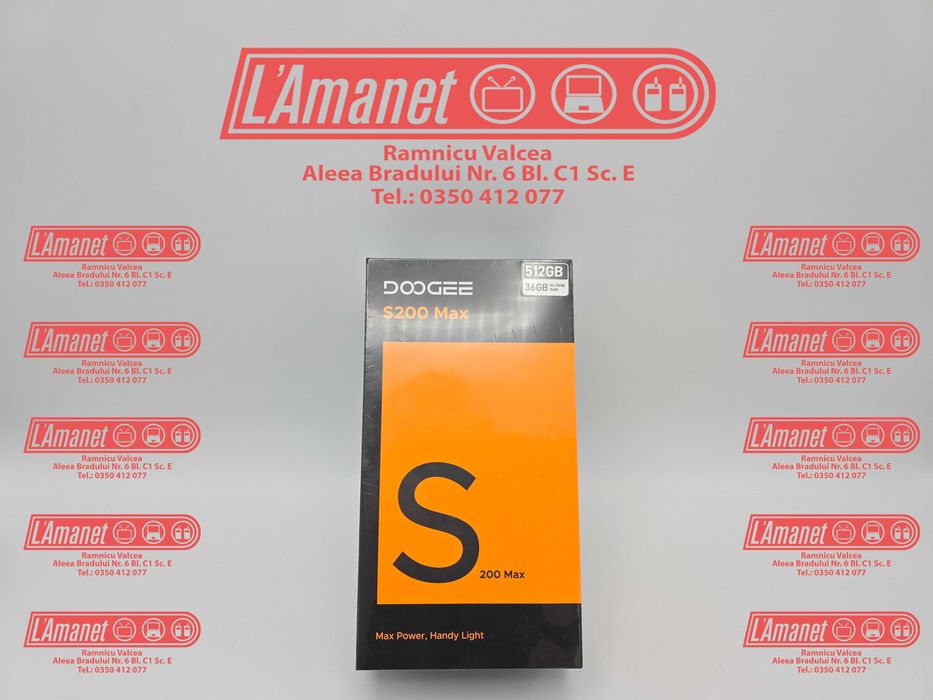 Doogee S200 Max 5G Gray 512GB 16GB DualSim Neverlock Baterie FullBox