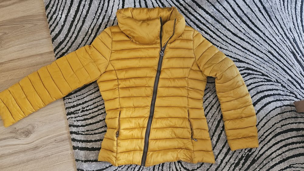 Зимно яке - горчица