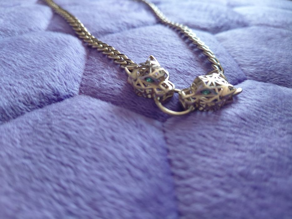 Colier din aur 14k pantera 13gr