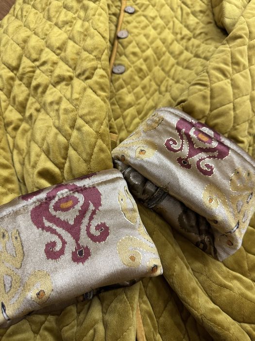 Шапан женский цвет горчица