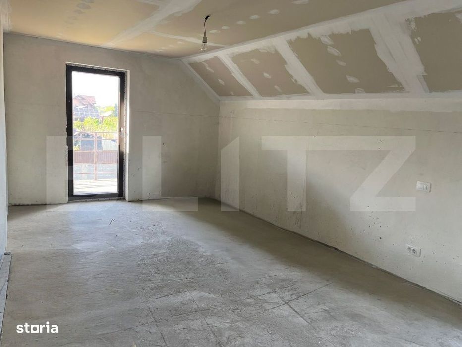 Casa P+M, semifinisata, scd 190mp, 595 mp teren, Cart. Popoveni