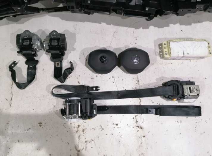 Volkswagen VW Golf 8 VIII kit airbag volan pasager plansa bord centuri